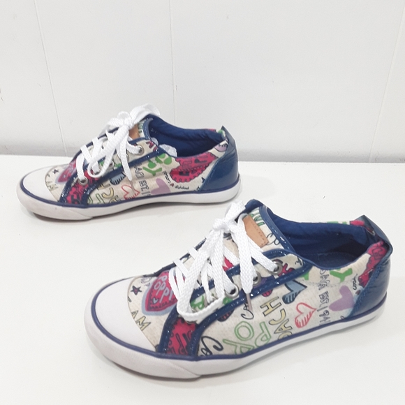 coach barrett poppy sneaker